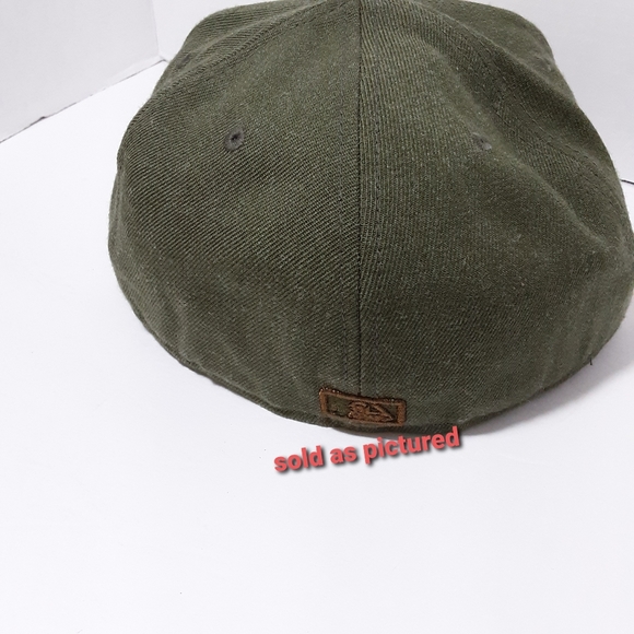 New York Yankees Leather Patch 59FIFTY-FITTED Cap - Picture 7 of 9